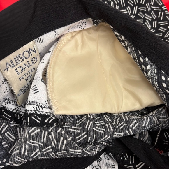 B&W funky patchwork button down, 10P - Picture 9 of 12